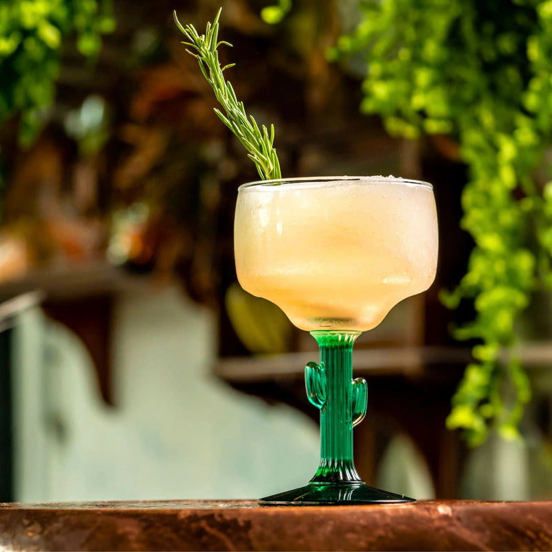 Cactus Margarita Cocktail Glass