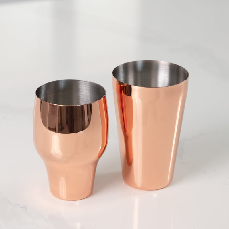 Copper French Cocktail Shaker